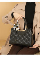 Bolso de mujer nuevo, ligero, de lujo, versátil, con relieve de color sólido. - details 6