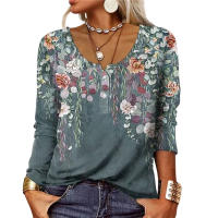 Top holgado de manga larga para mujer, ropa informal para salir de noche, moda de otoño - details 3