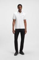Camisetas Polo de Algodón BOSS Manga Corta Moda para Hombres Blanco, Negro - details 3