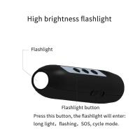 para perros y gatos, dispositivo de entrenamiento antiladridos, entrenador LED ultrasónico con repelente de linterna - details 7