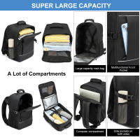 Mochila de viaje cabina avion para mujer, 40x20x25, impermeable, para deporte al aire libre - details 5