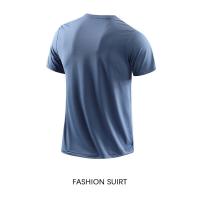 camisetas de secado rápido para correr para hombre, camisetas transpirables para senderismo y pesca, Camisa corta para deportes al aire libre de elasticidad suave, verano - details 5