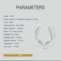 Hot SKG Protector de cuello con control remoto 4098 Blanco - details 2