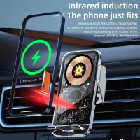 Soporte de cargador de coche inalámbrico de 15W Soporte de teléfono para automóvil para múltiples tipos de modelos de teléfonos móviles Estación de carga rápida para automóvil por infrarrojos - details 6