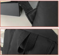 Mochila escolar de nylon impermeable de alta capacidad, simple y sólida, con cremallera Mahua, mochilas de alta calidad, bolsas - details 5