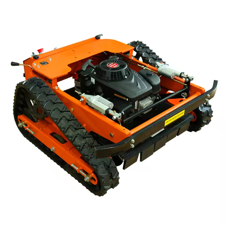 Pago anticipado del cortacésped Soporte para personalización Control remoto sobre orugas Control inalámbrico del cortacésped Tractor de césped doméstico - 1