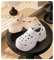 Sandalias de Tacón Alto de 9cm Punta Cerrada Suela Gruesa Diseño de Leopardo - details 14