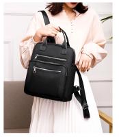 Vento Marea-mochila informal de viaje para mujer, bolso de hombro impermeable de gran capacidad, Oxford, monedero negro, 2020 - details 4