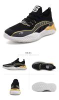 Zapatos deportivos corrientes de los hombres ocasionales antideslizantes respirables de la malla de la moda barata del logotipo de la marca 2024 - details 6