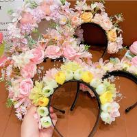 Tocado de flores con cabeza de Quanzhou, guirnalda de flores de estilo étnico, accesorios para el cabello, accesorios de fotografía - details 9