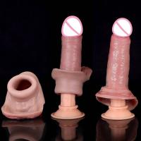 Leten Funda Realista para Pelota Funda de Condomillo Reutilizable para Hombres - details 3