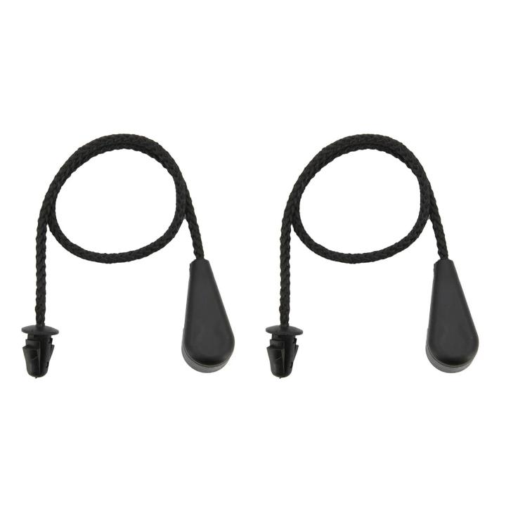 Compatible con Megane, Clio, Laguna MK1, MK2, MK3, Correa Estante Maletero Trasero, Correa de Elevación Paquetes, Clips, Correa de Fijación para Estante Paquetes