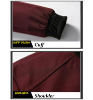 Chaquetas de bombardero con cremallera para hombre, ropa deportiva ajustada con bolsillos, moda Hip Hop, primavera y otoño - details 11
