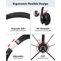 Auriculares Con Micrófono USB Para PC Auriculares Inalámbricos Con Cancelación De Ruido Y Control In-line Para Oficina Y Hogar - details 6