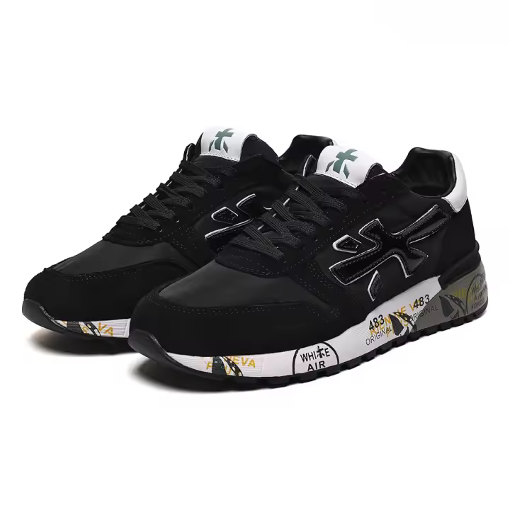 Zapatillas deportivas retro para hombre con suela gruesa y transpirables. - 1