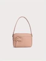 Bolso cruzado de cuero genuino para mujeres Ligero, cierre con cremallera, lining de poliéster - details 0