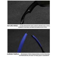 Gafas de sol deportivas coloridas, gafas de sol UV400 a prueba de viento para hombres y mujeres, gafas de sol Mascuo - details 9