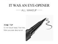 Compre uno y llévese otro gratis, delineador de ojos negro sin manchas para maquillaje de pestañas y delineador de ojos - details 2