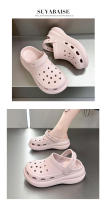 Zuecos de verano nuevos de 25 años para mujer, sandalias antideslizantes gruesas resistentes al desgaste informales para interiores y moda - details 16