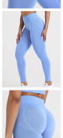 Mallas de gimnasio sin costuras para mujer, pantalones de Yoga para Fitness, conjunto de cintura alta suave, ropa deportiva para Fitness, nuevo - details 8