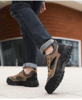 Primavera malla transpirable correr deportes casual zapatos ligeros de suela gruesa al aire libre senderismo zapatos - details 7