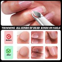 1 pieza de alicates de acero inoxidable, tijeras para piel muerta, cuchillo para cuero, desmaquillante y cortaúñas para pies. - details 1