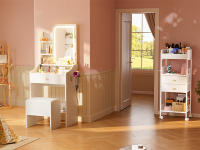 Rcynview Mesa de Vaneo Moderna de Metal con Espejo y Luz Base de Carga, Silla, 3 Modos de Iluminación, 1 Cajón Grande - details 8