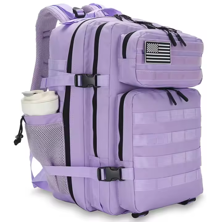 Mochila Táctica de Gran Capacidad de 45 L Ideal Para Senderismo Camping Deportes al Aire Libre Montañismo Impermeable - 1