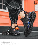Zapatos para correr transpirables informales de gran tamaño para hombre, calcetines, a la moda, novedad de 2024 - details 2