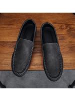 Zapatos de hombre, zapatos de soja 2025 verano nuevo bajo transpirable, tendencia de moda, un golpe de pie, zapatos casuales de hombre, zapatos perezosos. - details 7