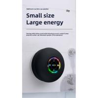 Mini Altavoz Bluetooth impermeable para baño, Audio inalámbrico para ducha, luz RGB, altavoz con ventosa, negro - details 6