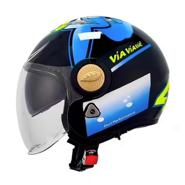 Cascos moto hombre Retro mujer aire libre coche electrico seguro Equipo Protector - 1