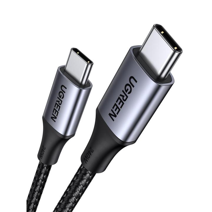 Cable USB C de Carga Rápida 240W UGREEN Listo para Samsung Galaxy, iPhone, OPPO Reno, Xiaomi 15, Huawei Mate