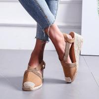 Sandalias de tacón de cuña informales de verano para mujer - details 6