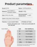 Giyo-Guantes Térmicos de ciclismo para hombre y mujer, manoplas largas con pantalla táctil, antideslizantes, para otoño e invierno, 5-20 ℃ - details 1