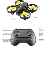 Mini Drone HD 4K Quadcopter aire libre clítoris control remoto avión juguetes - details 15