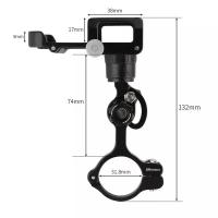 Soporte de Manillar Giratorio 360 Grados para Bicicleta GUB PLUS 15 Montaje Fijo de Teléfono Móvil para Motocicleta y Bicicleta Eléctrica Material de Aleación de Aluminio - details 2