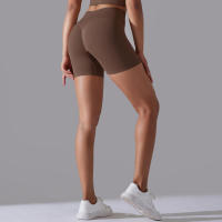 Pantalones cortos de yoga sin costuras para mujer, leggings - details 5
