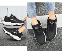 Zapatillas De Deporte De Cuero PU, Zapatos Informales Para Hombres, Zapatos Deportivos Para Niños, Negro Puro, Talla Grande 47 48, Tenis Masculinos - details 20
