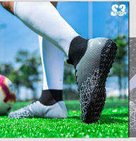 Zapatos de fútbol transpirables de caña alta con interior y exterior de suelo plano antideslizante - details 25