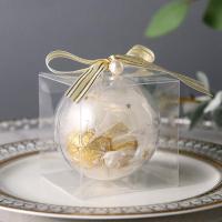 Cajas de plástico transparente para regalos, embalaje de Pvc para dulces, recuerdo de boda, 50 piezas - details 6