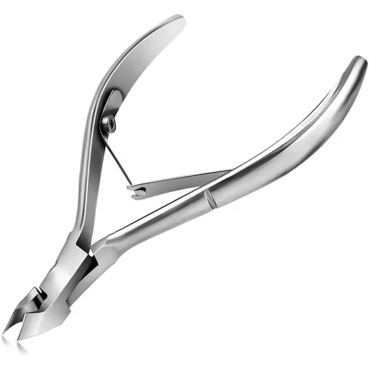 Alicate para cutículas, cortador y removedor profesional de la cutícula del acero inoxidable para la piel muerta y la cutícula - 1