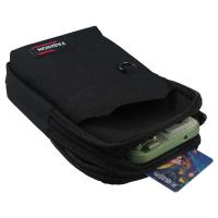 Bolsa de nailon para teléfono para hombre, bolsa de nailon para acampar, color caqui, de una/doble capa, para teléfono móvil, EDC Molle, cinturón, riñonera - details 16