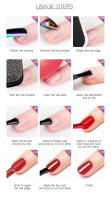 ROSALIND-Juego de manicura de Gel UV, herramientas con removedor rápido mágico, aceite para el cuidado de las uñas, Base mate, Kits de capa superior, 15ML - details 16