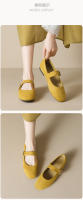 Zapatos Mary Jane Retro de Fondo Plano Weiwei Girl 313-26 Suela Suave, Boca Baja para Mujeres - details 2