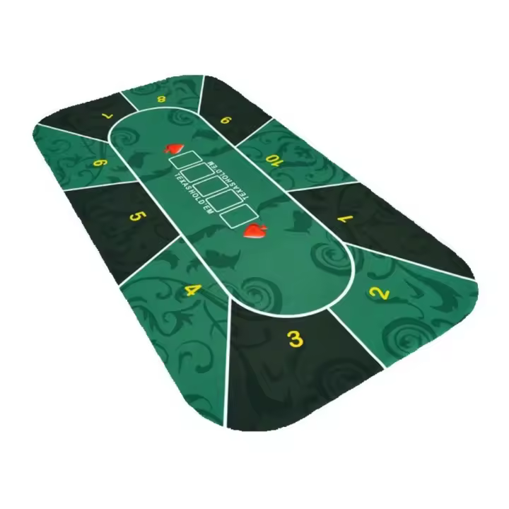 Baze Poker-Mantel de Texas Hold'em, 21 puntos, Tapis de Mesa de póquer, impermeable, ruleta, papel de Casino - 1