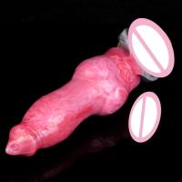 Leten YESBUY fantasía perro manga enorme nudo consolador vaina agrandamiento juguete sexual Anal próstata masajeador vaginal juguetes eróticos para adultos - details 15