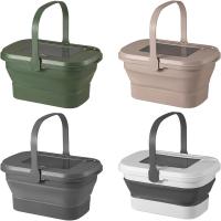 Cubo plegable multifuncional, cajas para pícnic, camping, portátil, para viajes al aire libre, contenedor de agua, fruta, cesta de almacenamiento - details 0