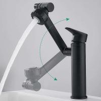 Lavabo de 1080 grados, fregadero de cocina, aireador de agua para baño, grifo negro, grifo calentado, mezclador Gourmet, grifería - details 7