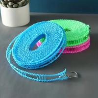 Tendedero grueso antideslizante a prueba de viento, cuerda colgante para ropa, suministros de lavandería para el hogar, accesorios de acampada, Color aleatorio - details 6